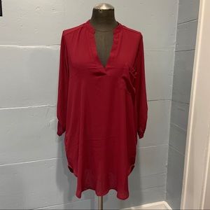 Lush NWOT 3/4 sleeve blouse